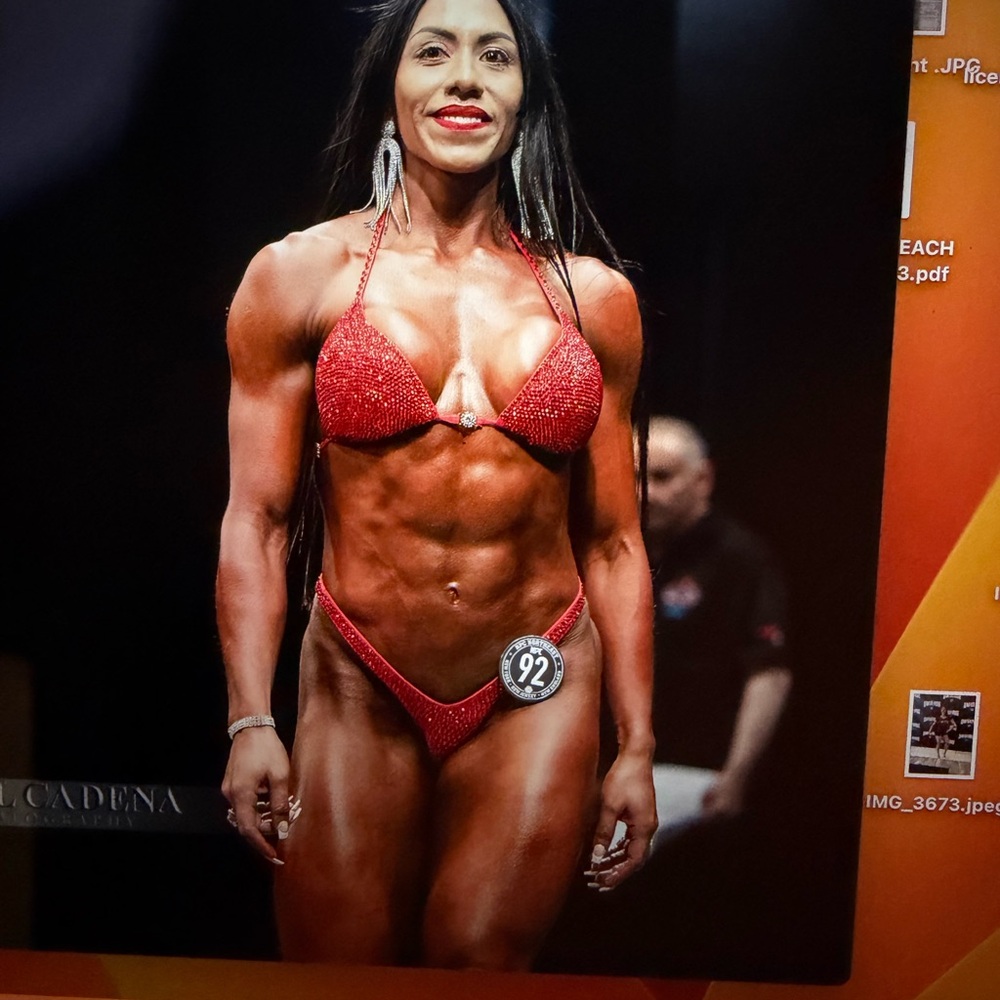Pretty Angel Red bikini competition
